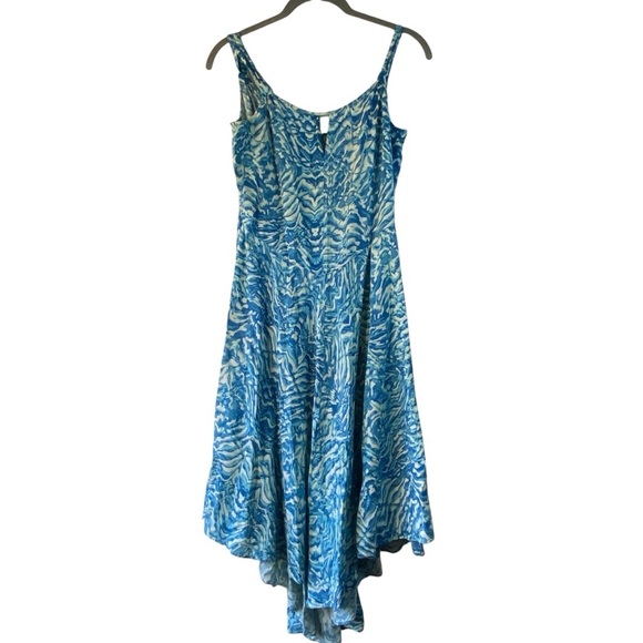Sundance Heart of the Ocean Loose a Flowy Lightweight High Low Sundress SZ S - Picture 3 of 15